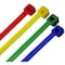 Home Plus Cable Tie, 8 in L, Multicolored, PA 6.6, 50 lb Strength, 100 PK LH-S-200-8-MU - alternate 1